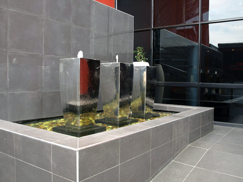 Modern Entrance Water Features - Botanica